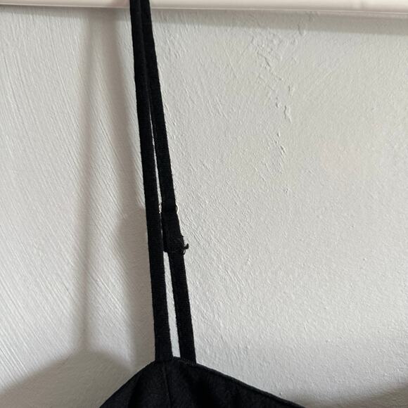 Windsor Black Button Up Linen Midi Dress - Picture 5 of 10